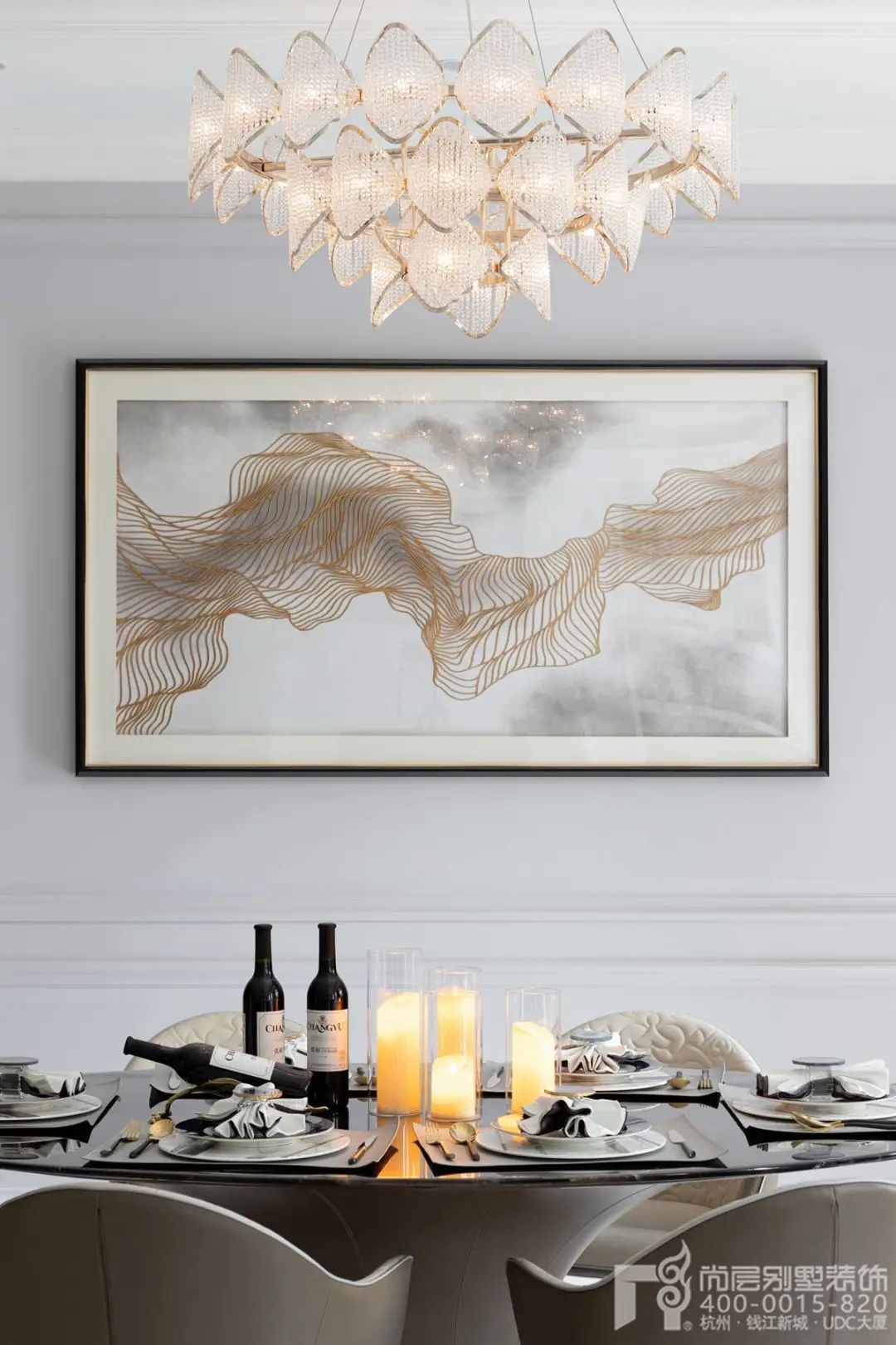 尚层别墅装饰,复古与现代的完美邂逅-24