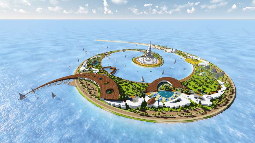 生态地平线度假村丨埃及丨开罗大学区域与城市规划学院城市设计系-32