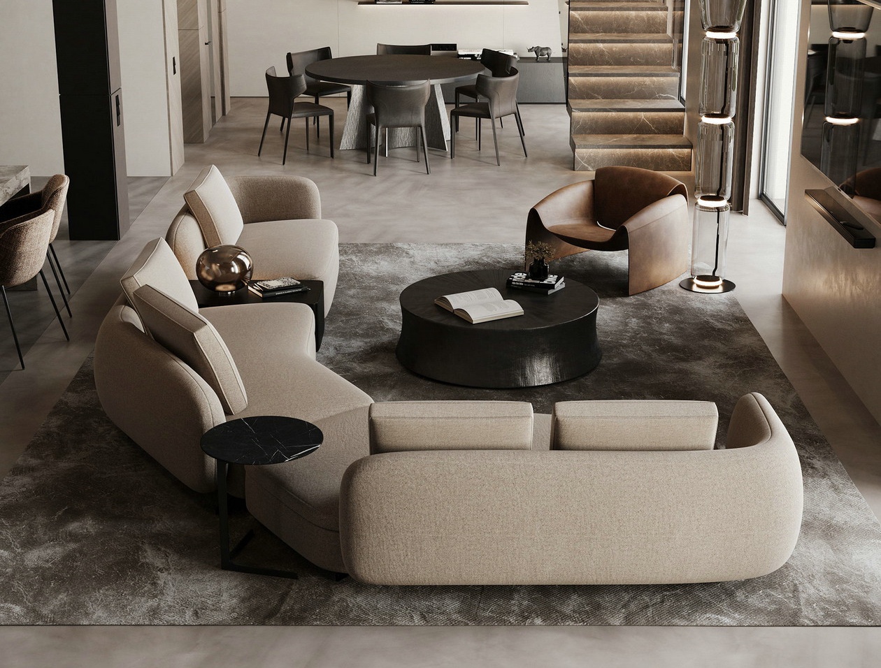 咖色系空间设计-0