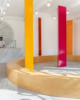 波哥大冰淇淋店设计丨Studio Cadena