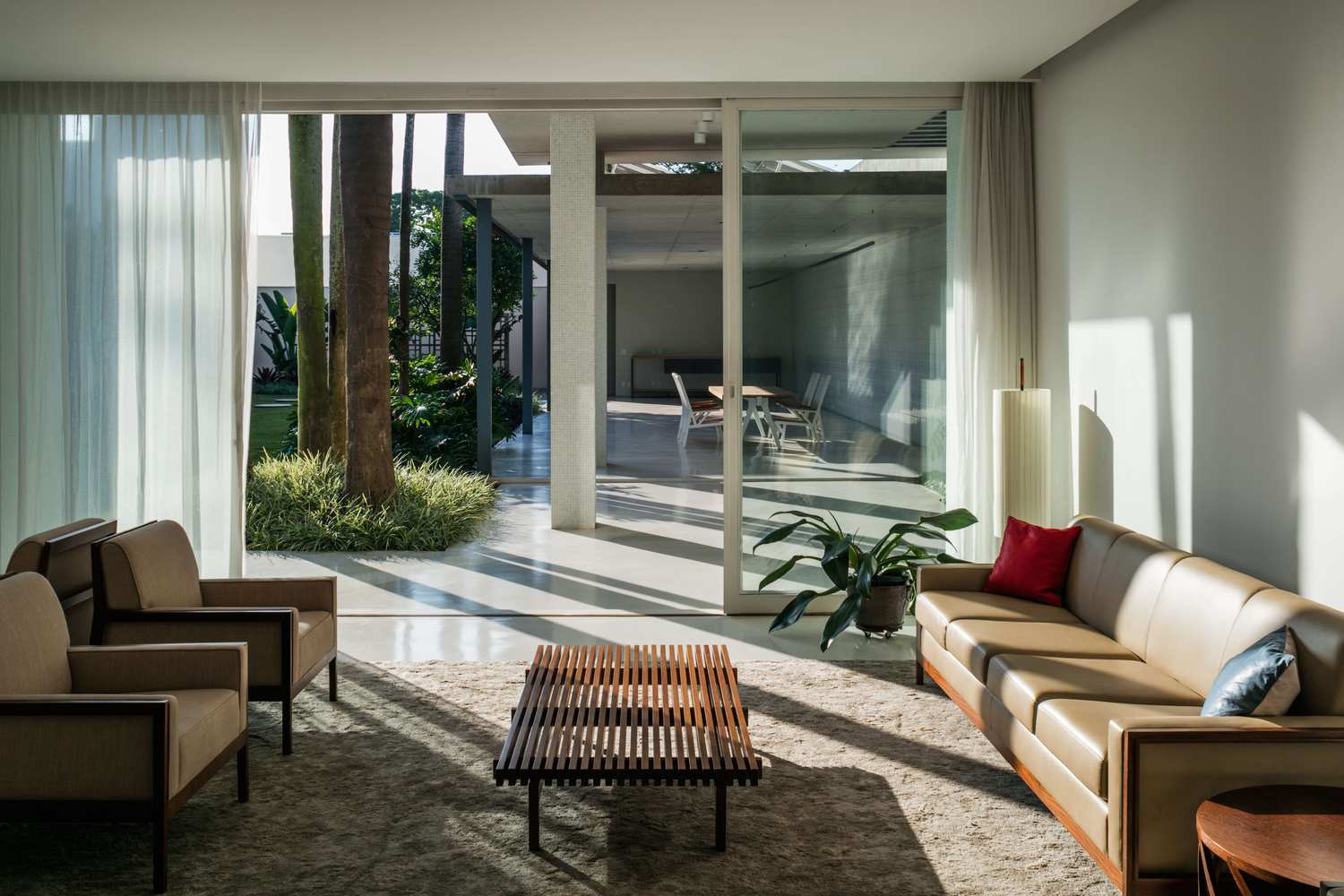 巴西 Campo Belo Residence 现代主义风格翻新-56