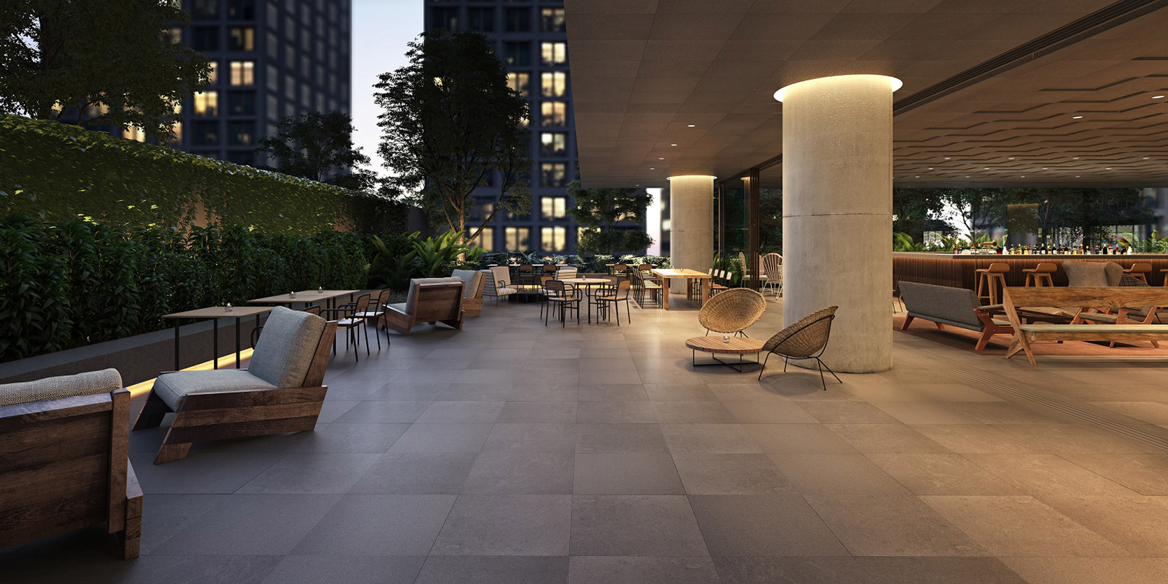 巴西圣保罗“悬浮之塔”绿色共生空间-13