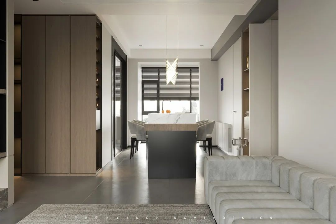 意式大平层设计丨中国长沙丨方平米设计机构-19