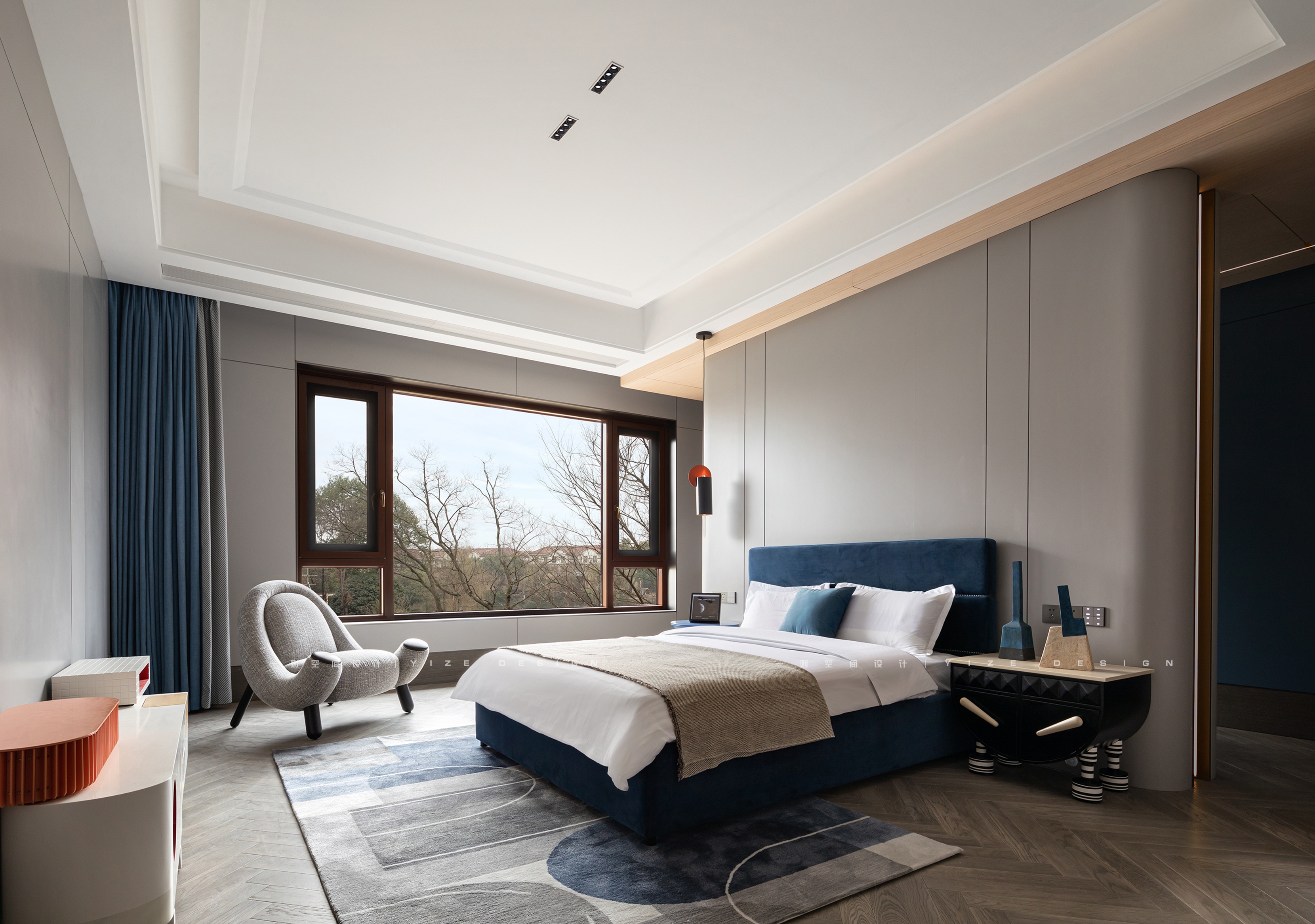 杭州别墅现代中式设计丨中国杭州丨赵艺哲设计工作室-77