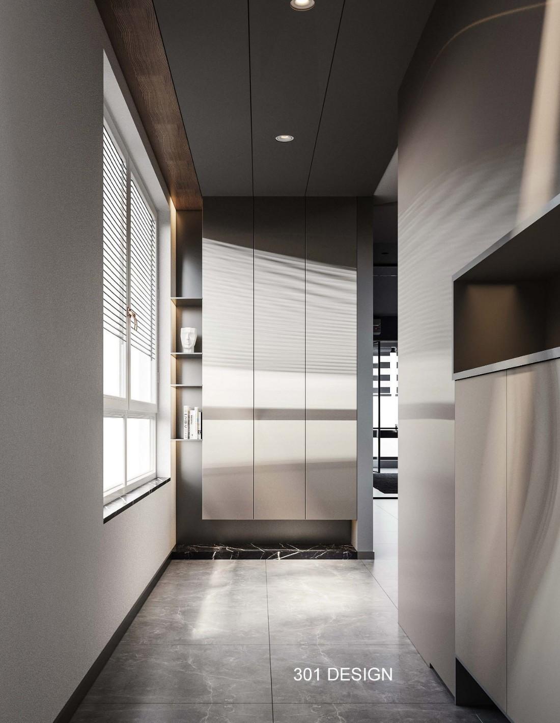 简约高级的灰色木调空间-10