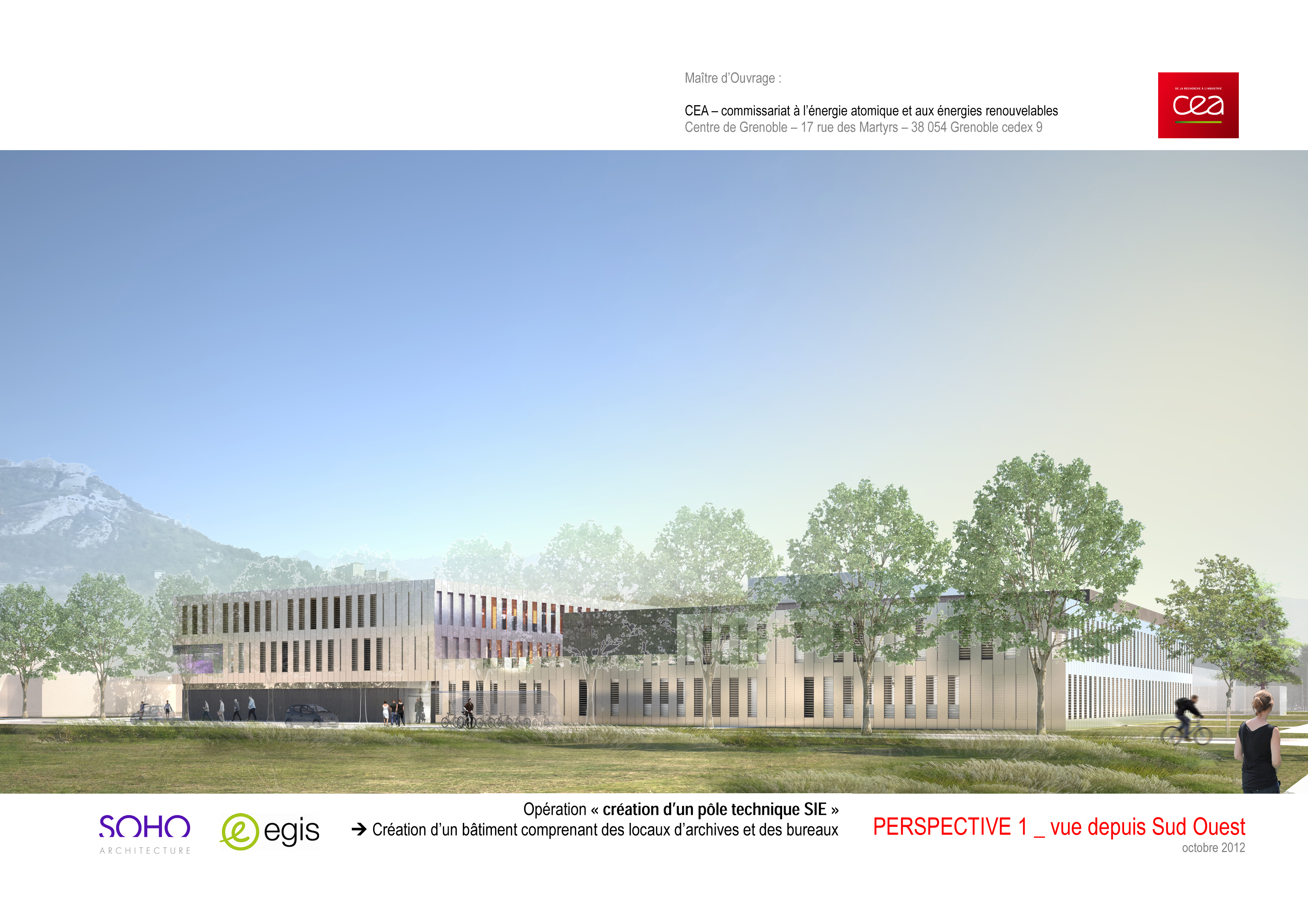 SOHO 建筑 | 格勒诺布尔 CEA 办公空间概念设计-19