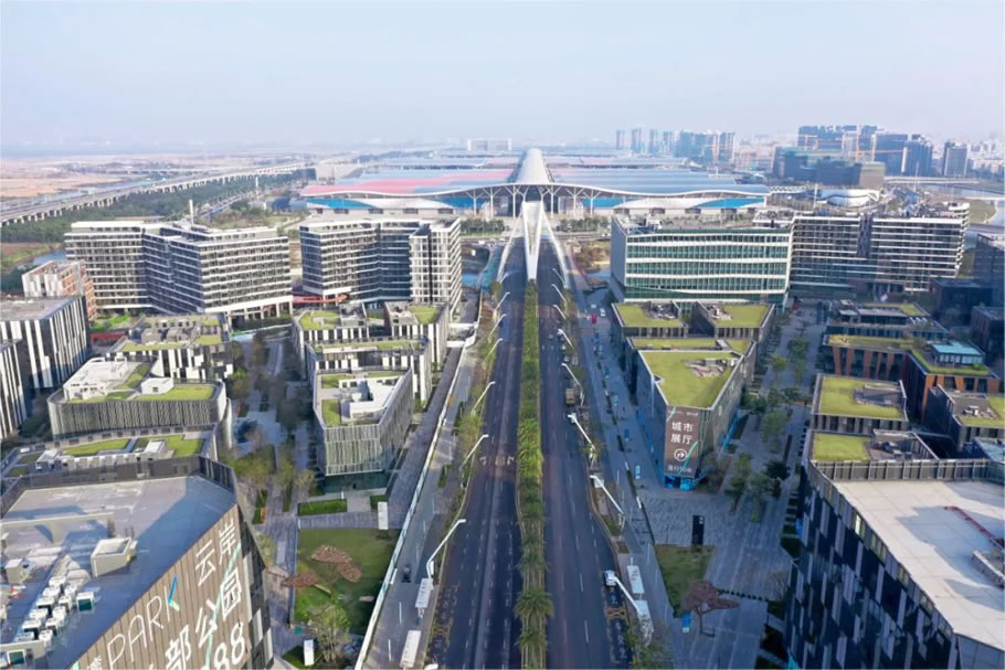 会展湾·云岸丨中国深圳丨深圳市赛瑞景观工程设计有限公司,北京创翌善策景观设计有限公司-2