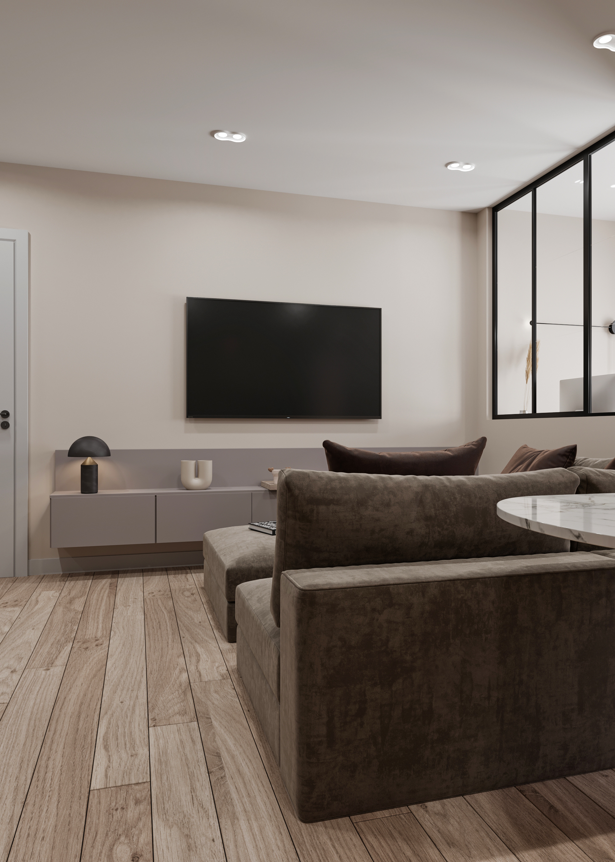 APARTMENT "CHAIKA LUX": 54 sq.m-2