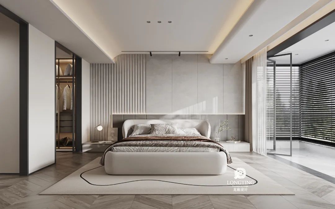 西湖观邸 410 方现代黑白空间设计丨中国湖州-38