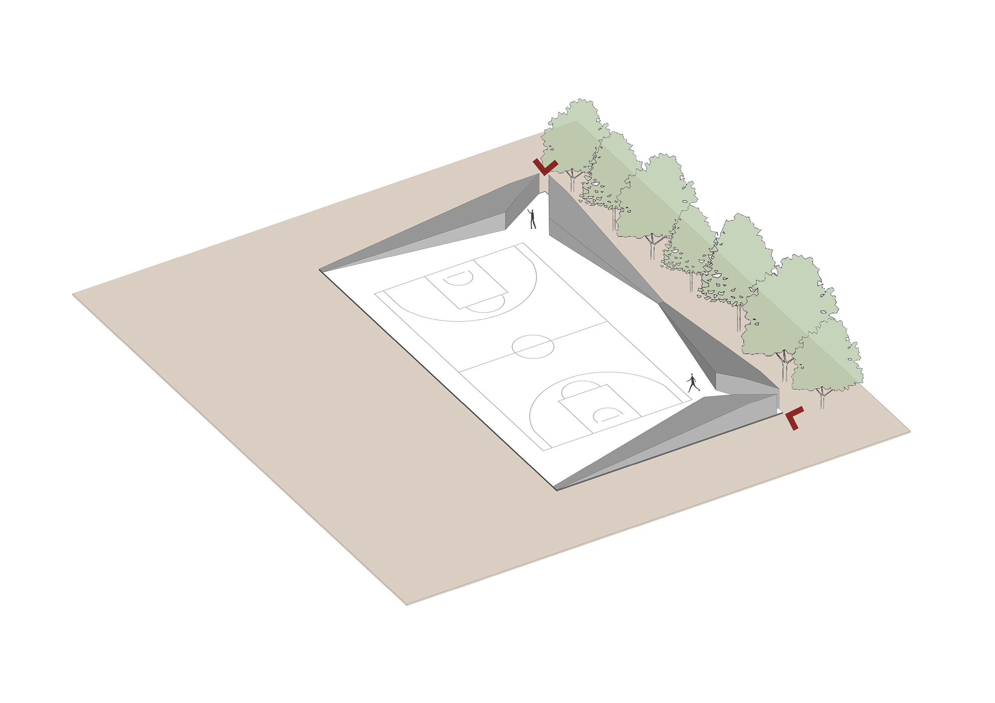 圣玛丽学校多功能球场丨印度丨playball studio-40