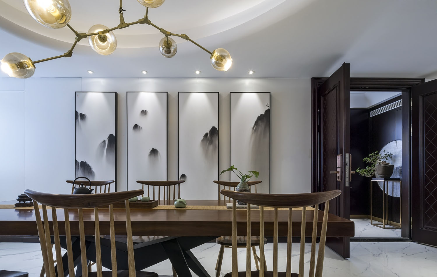 山东尚成设计实景照片--《墨韵雅清》-37