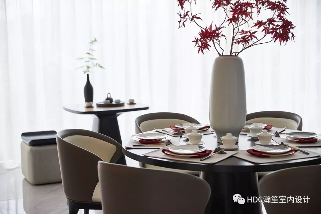 现代中式金泰地产中央星座样板房 | 古韵悠然，雅致禅意-21