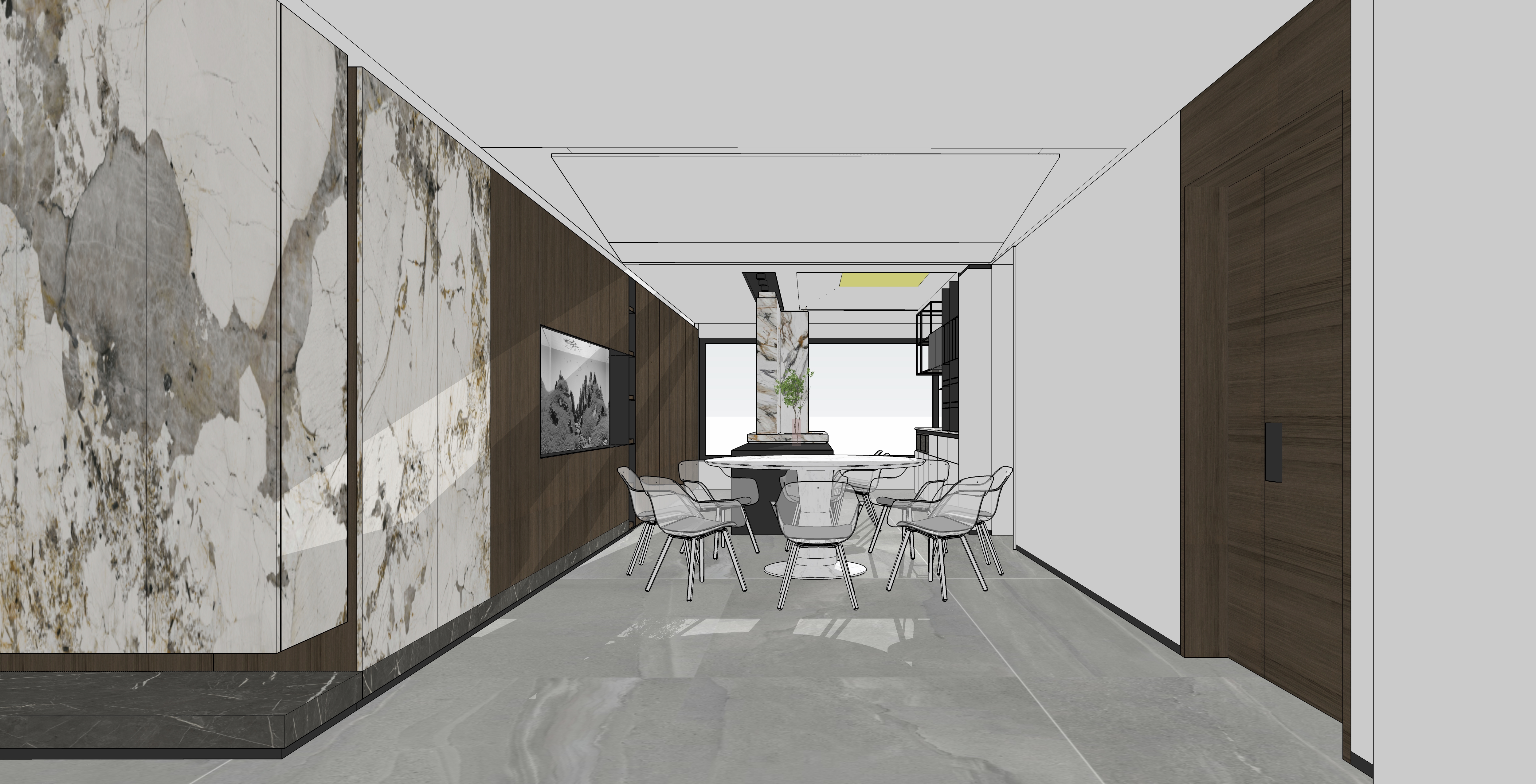 纵禾设计 · 福州融侨国际公馆180m²平层-11