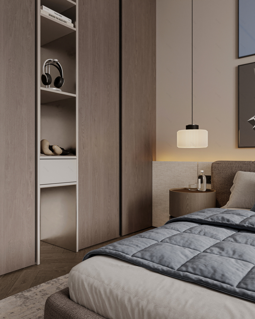 日落男孩卧室丨Sher.Architects-17