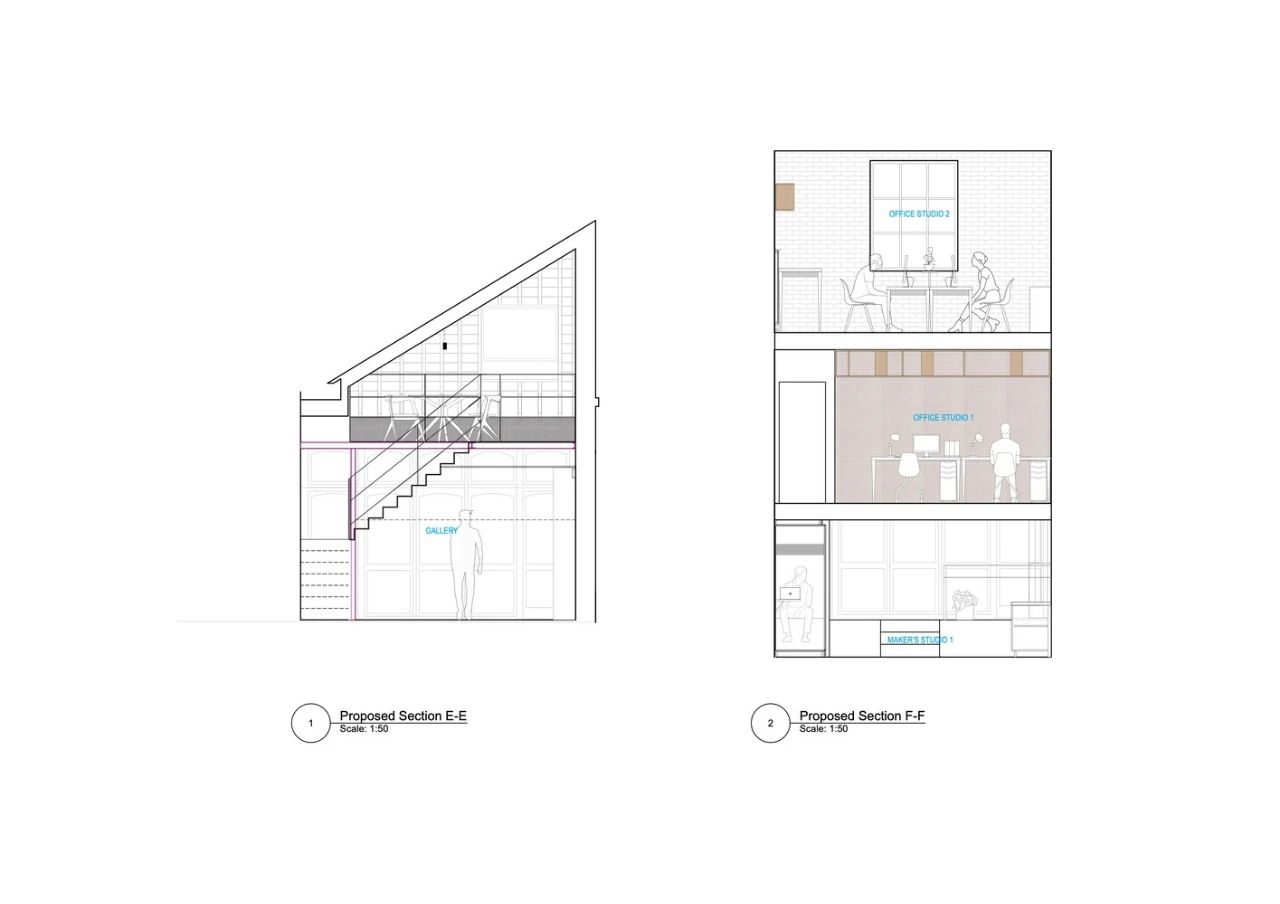 伦敦创意社区梦幻工作空间丨英国伦敦丨Trellik Design Studio-30