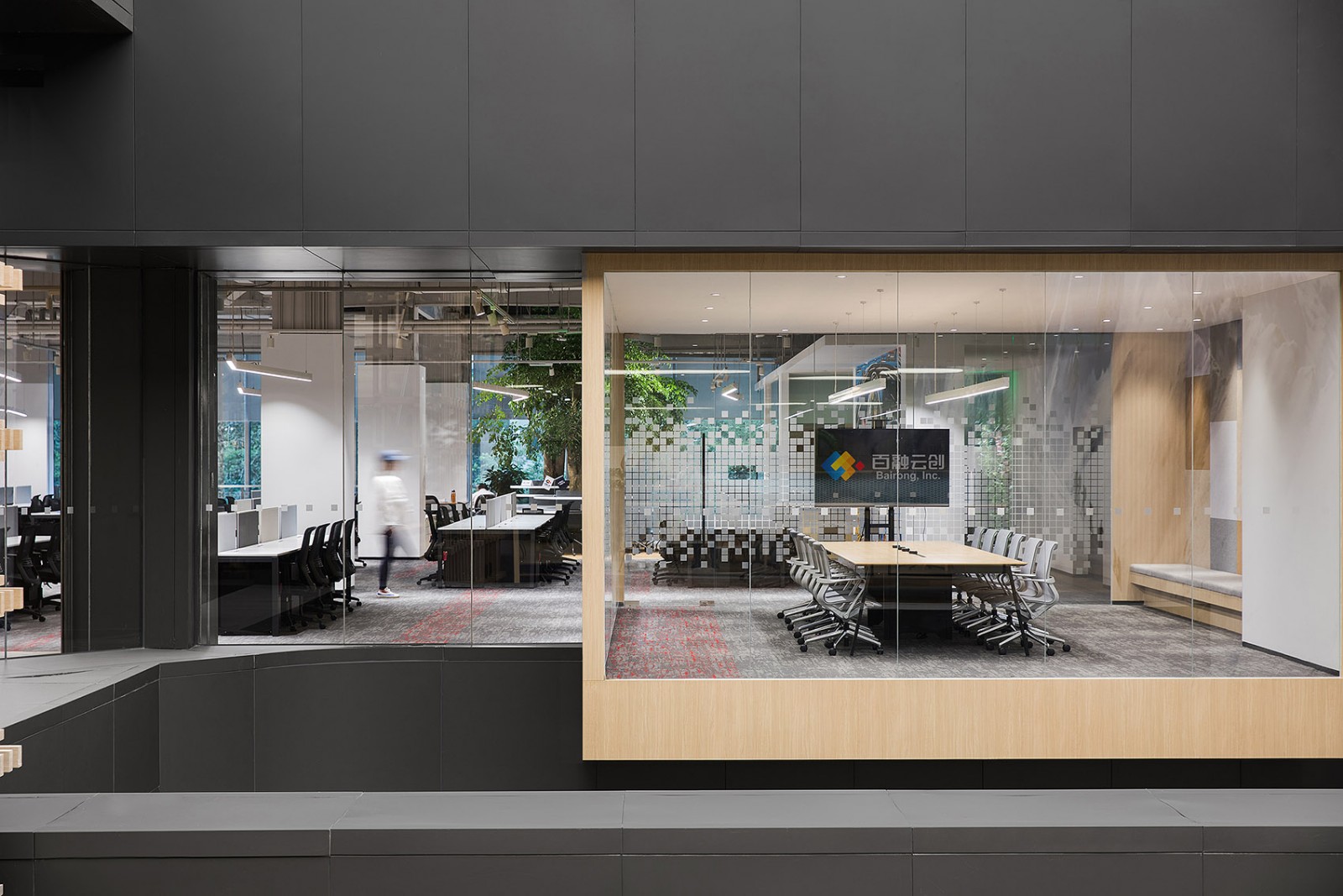 北京“百融云创”科技公司总部办公室  优景室内设计-12