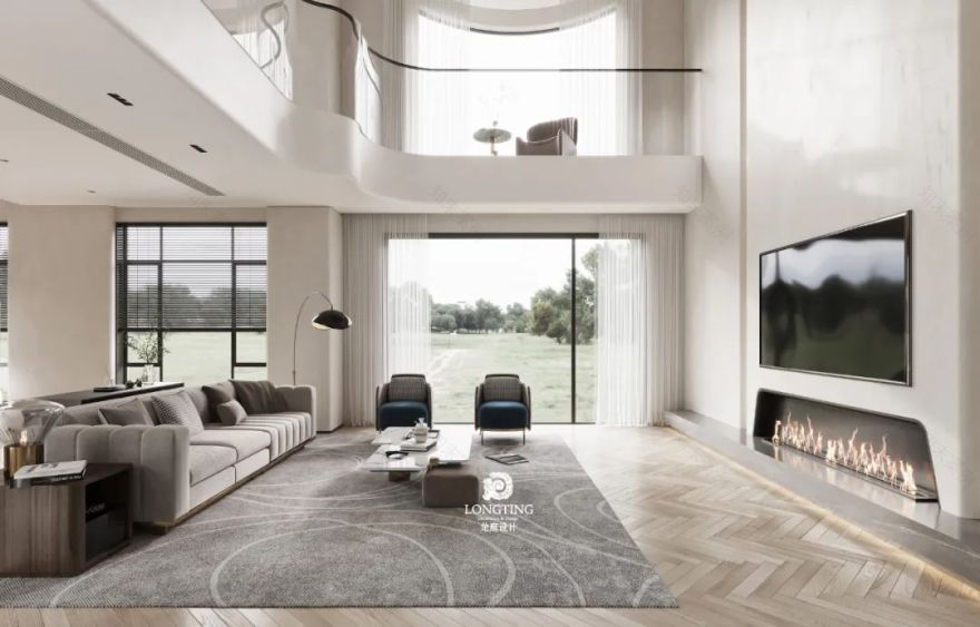 碧桂园·滨湖城现代简约风家居空间丨李海涛,詹金英-36