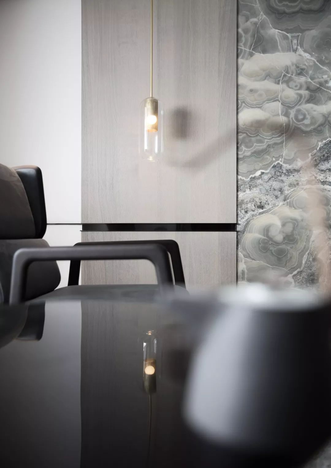 深圳天海豪景苑 C 户型东方轻奢美学住宅改造-19