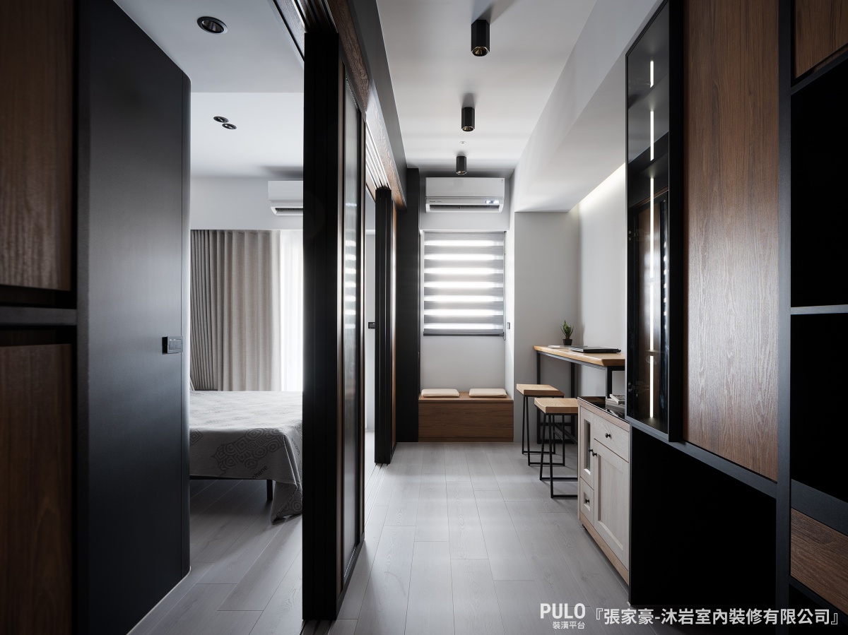 台北10坪小宅室内装潢丨中国台北丨沐岩室内装修有限公司 张家豪设计师-1