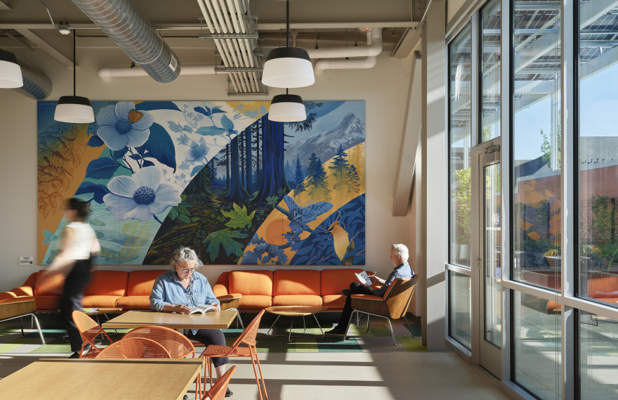 Multnomah County Library Operations Center / Hennebery Eddy Architects-30
