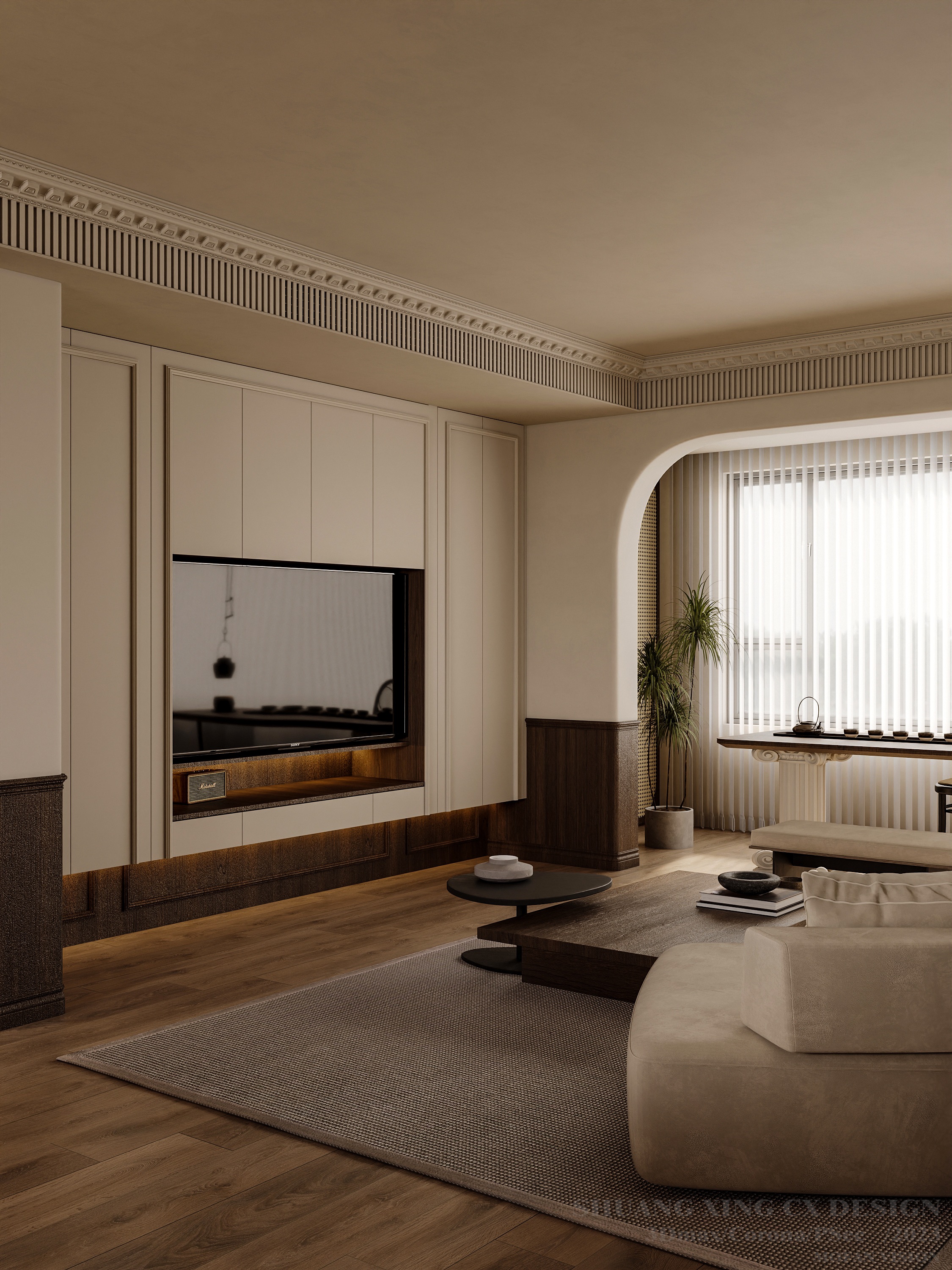 复古  侘寂丨质朴雅居 墨凡视觉-1