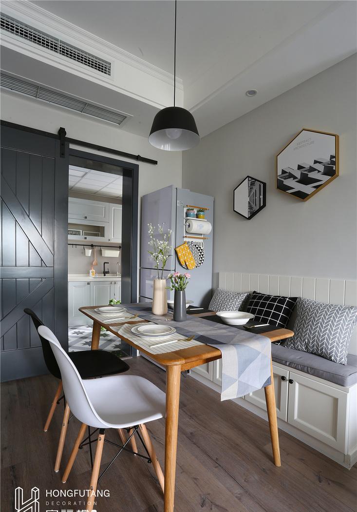 成都宏福樘设计公司打造纯真年代平层空间-15