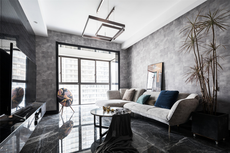 玉兰广场120㎡现代简约家居设计，舒适生活空间的打造-7