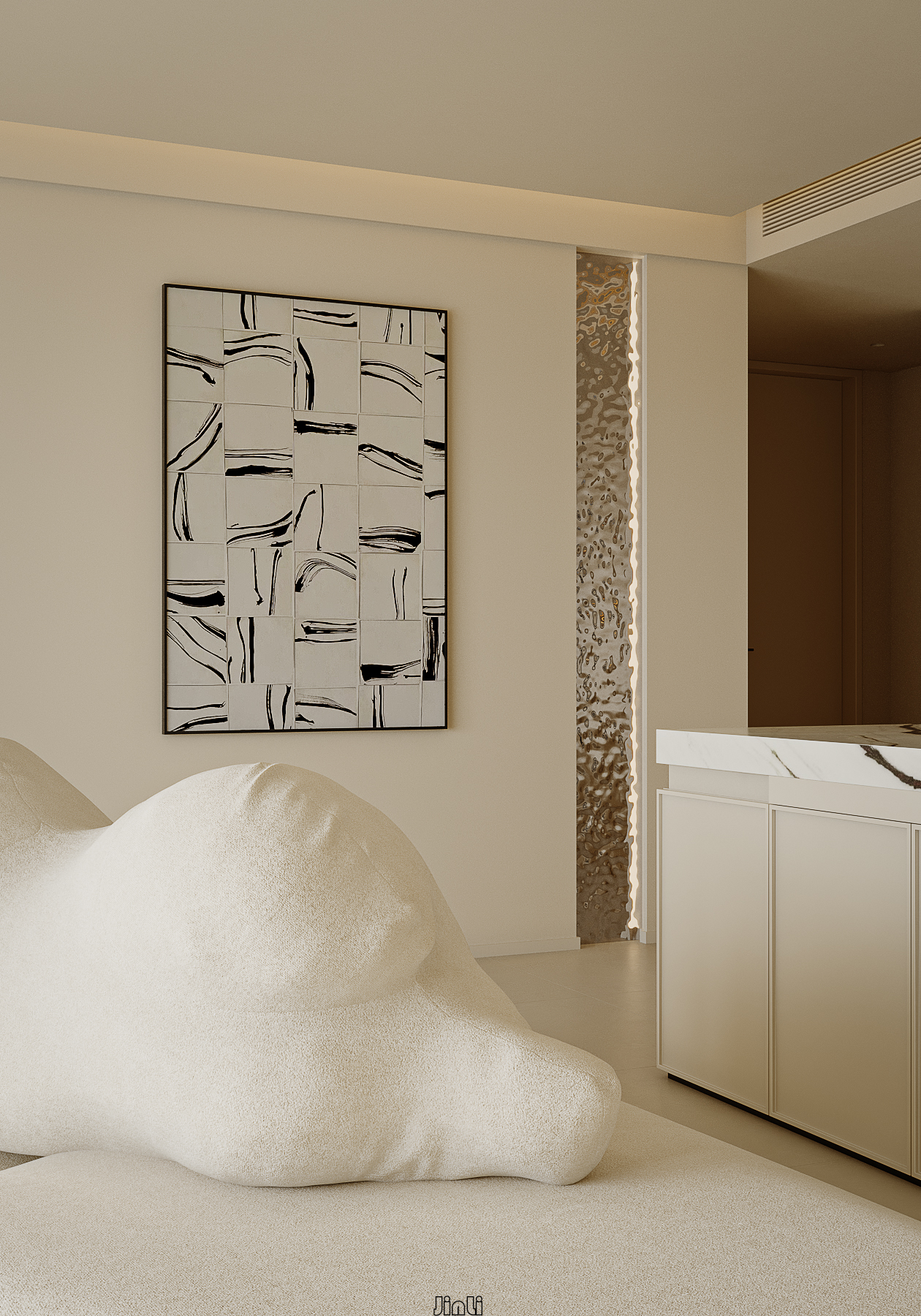 奶油风家装效果～-9