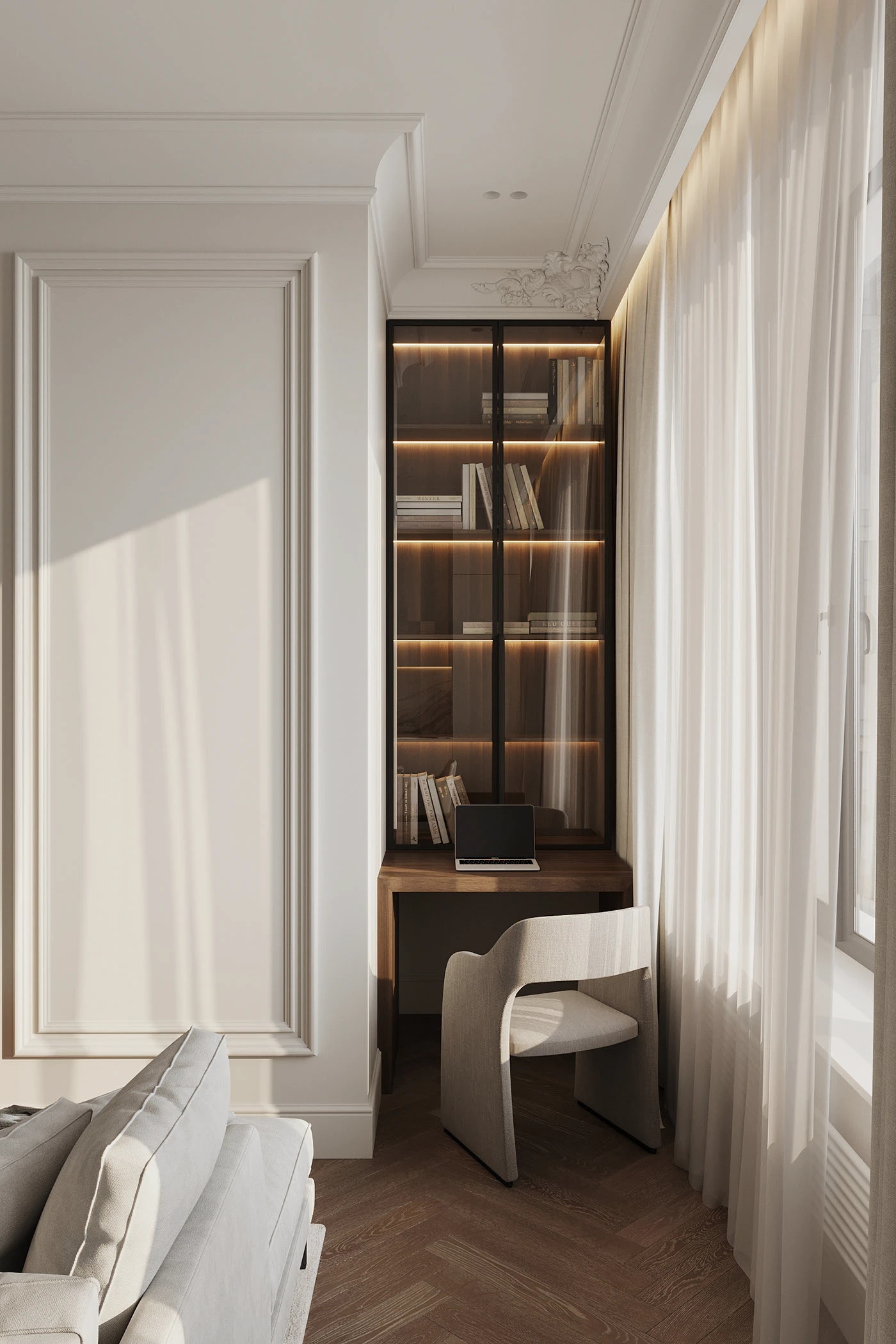 白色系 简约欧式空间设计！-2