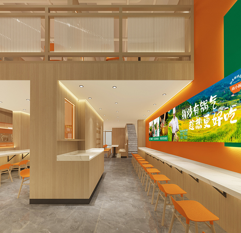 南小碗湖南鲜炒简餐空间设计丨中国武汉丨品深设计-34