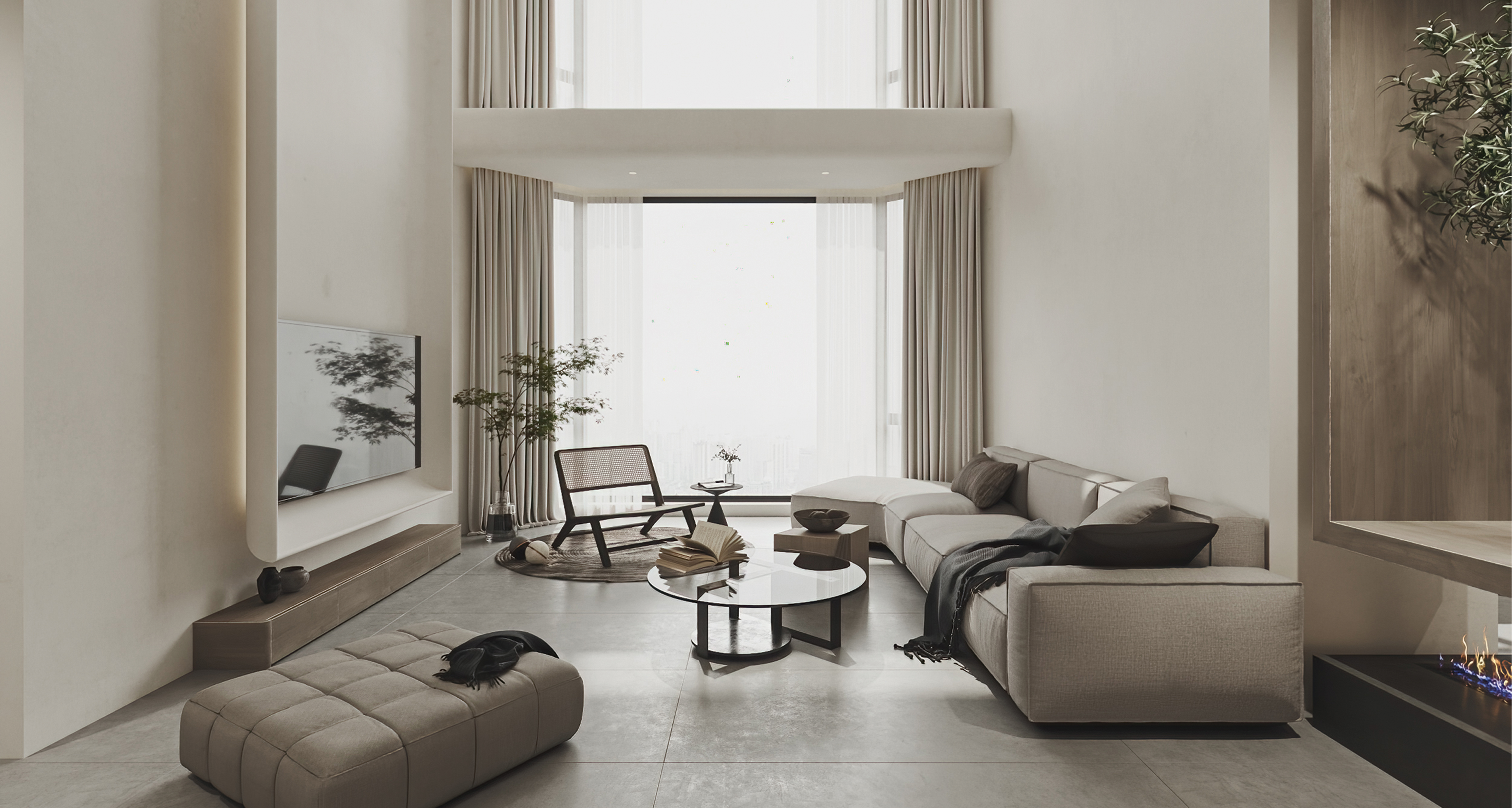 派逃设计｜290m²自然极简风住宅丨中国福建-16