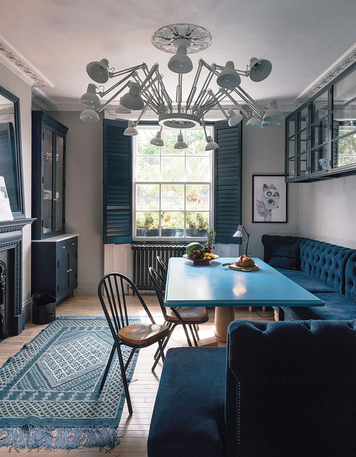 伦敦 19 世纪历史建筑中的前卫现代室内设计-8