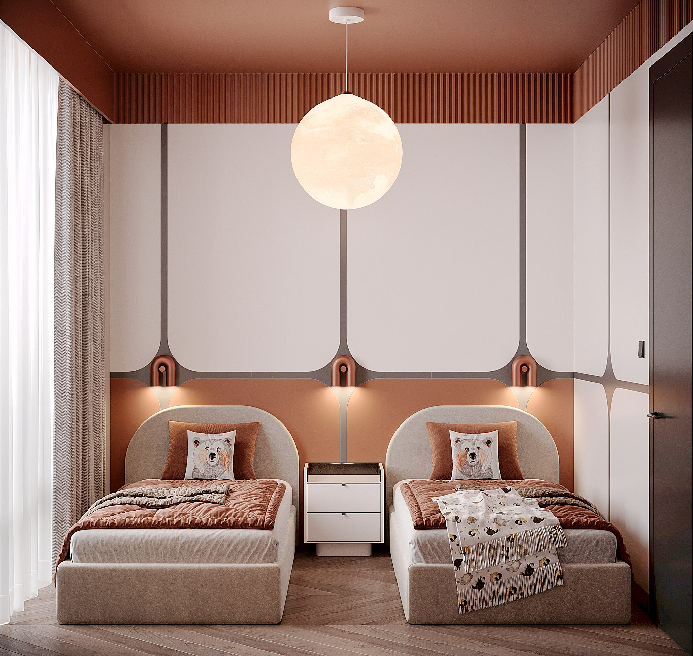 KID room interior design（儿童房室内设计）丨DES MARKO-8