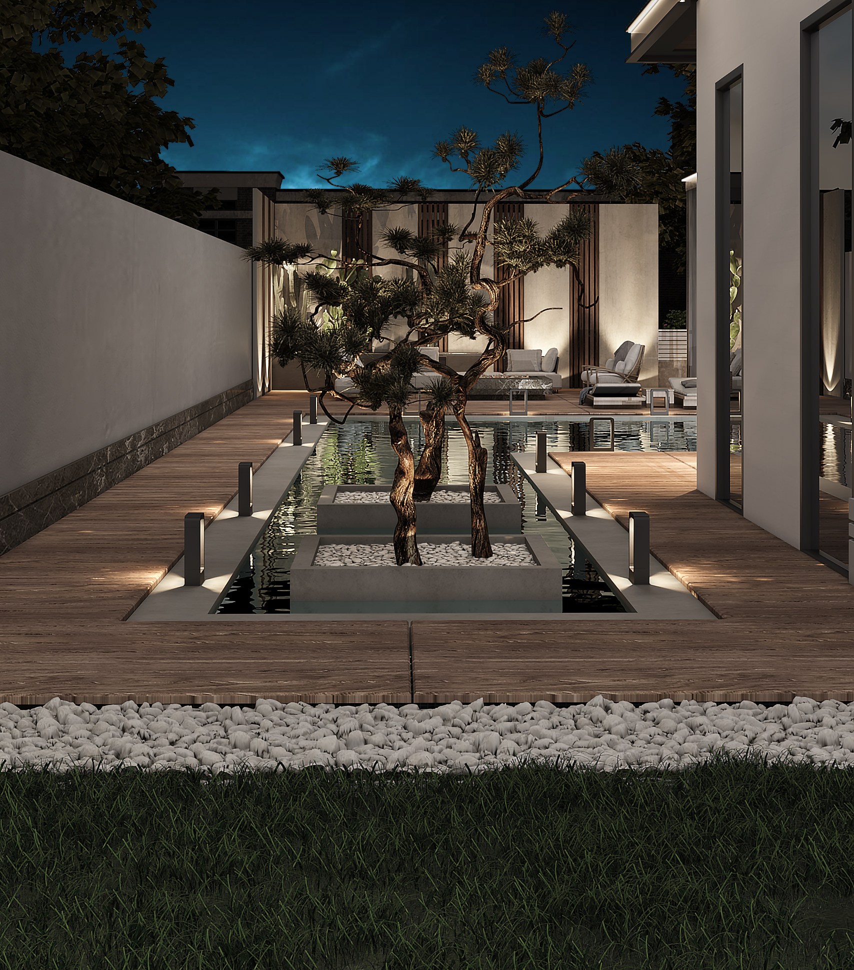 私人住宅外部和景观设计丨埃及-14