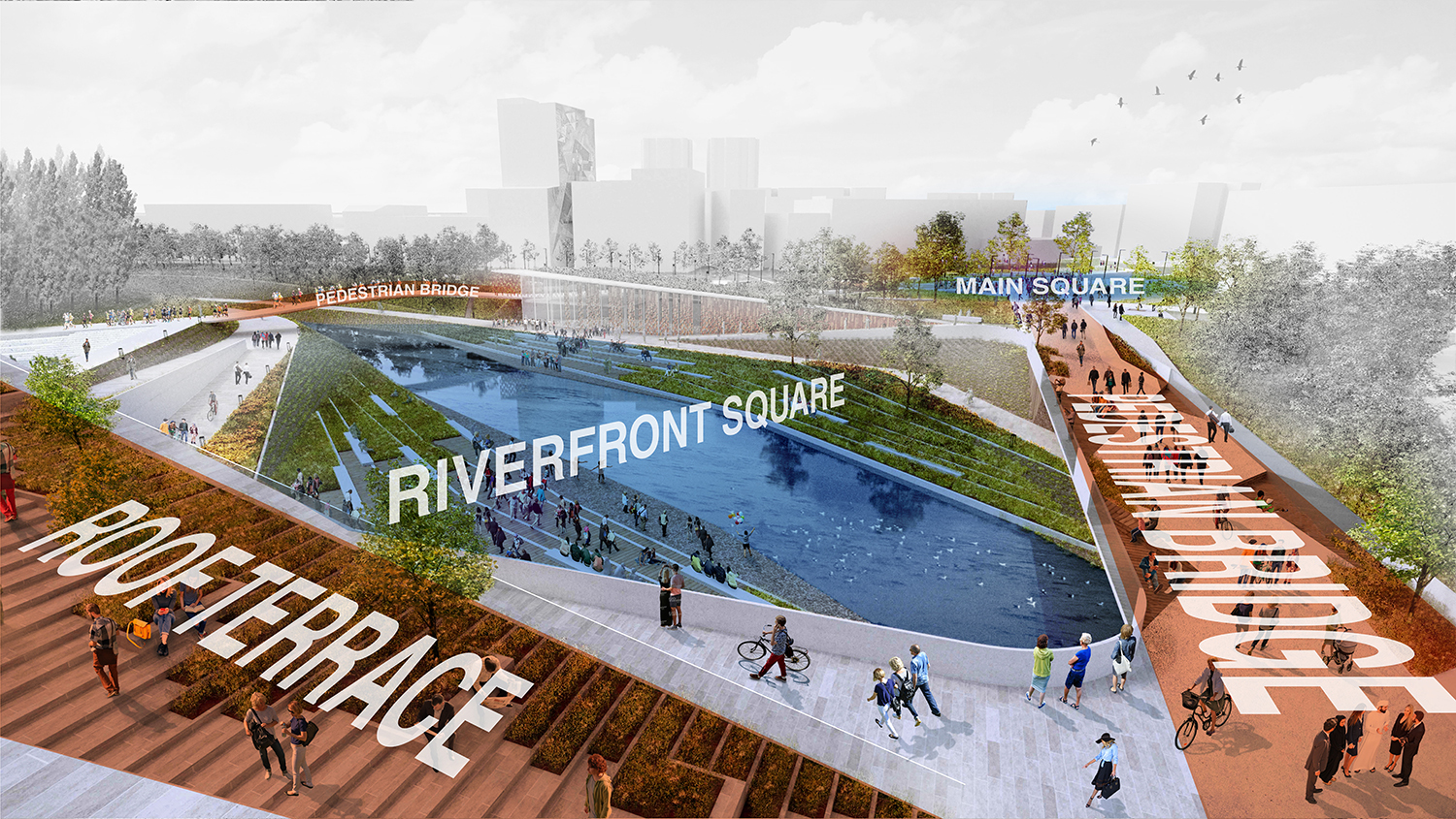 MAU Architecture Plans an Urban and Landscape Regeneration of Fiers City Center in Albania-42