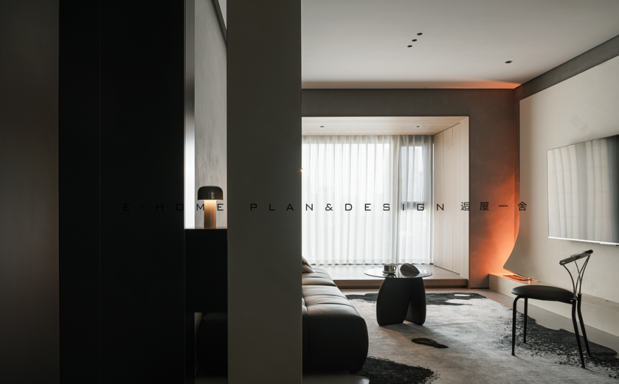 四口之家的现代风格装修-12