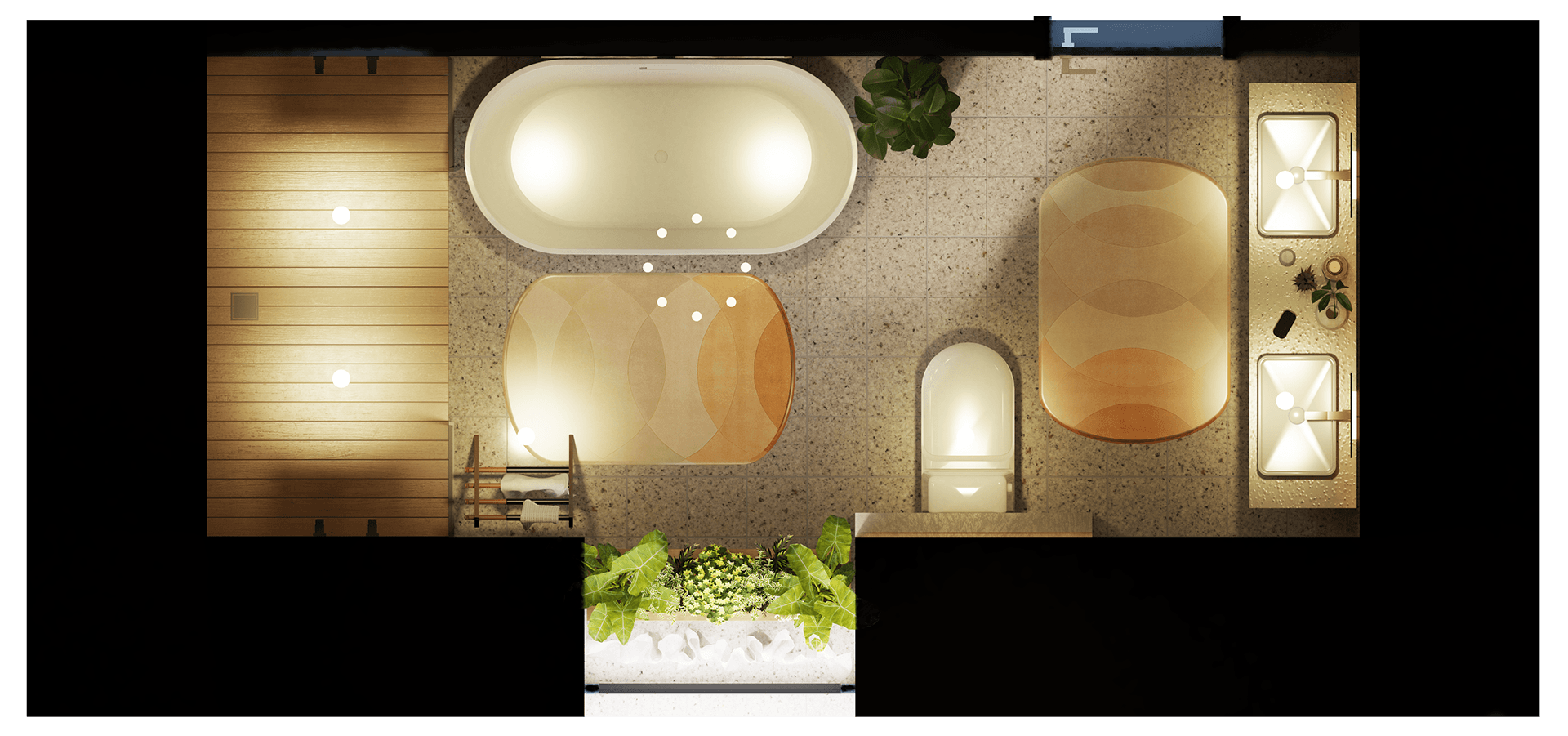 Where Stone Meets Comfort: A Master Bathroom Renovation-5