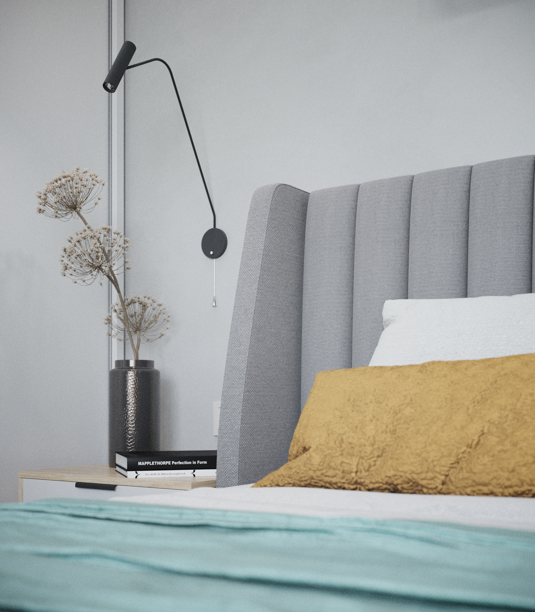 Stuff 卧室室内设计丨俄罗斯莫斯科丨Pobedonoscev Architects-10