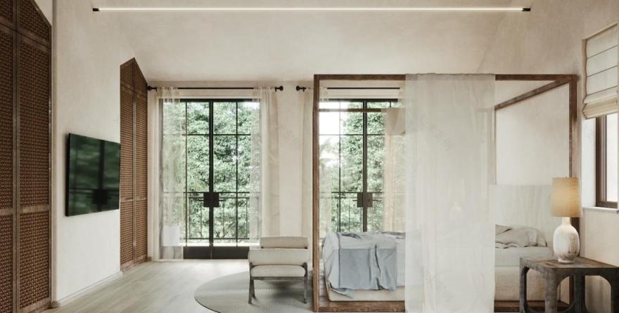 Ven's Home | 融合东西方元素的侘寂美学空间-31