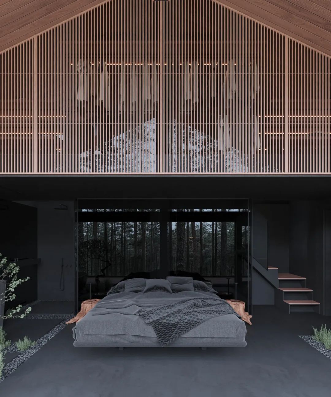 莫斯科州森林超级大别墅丨俄罗斯莫斯科丨乌克兰设计师Stephen Tsimbalyuk-50