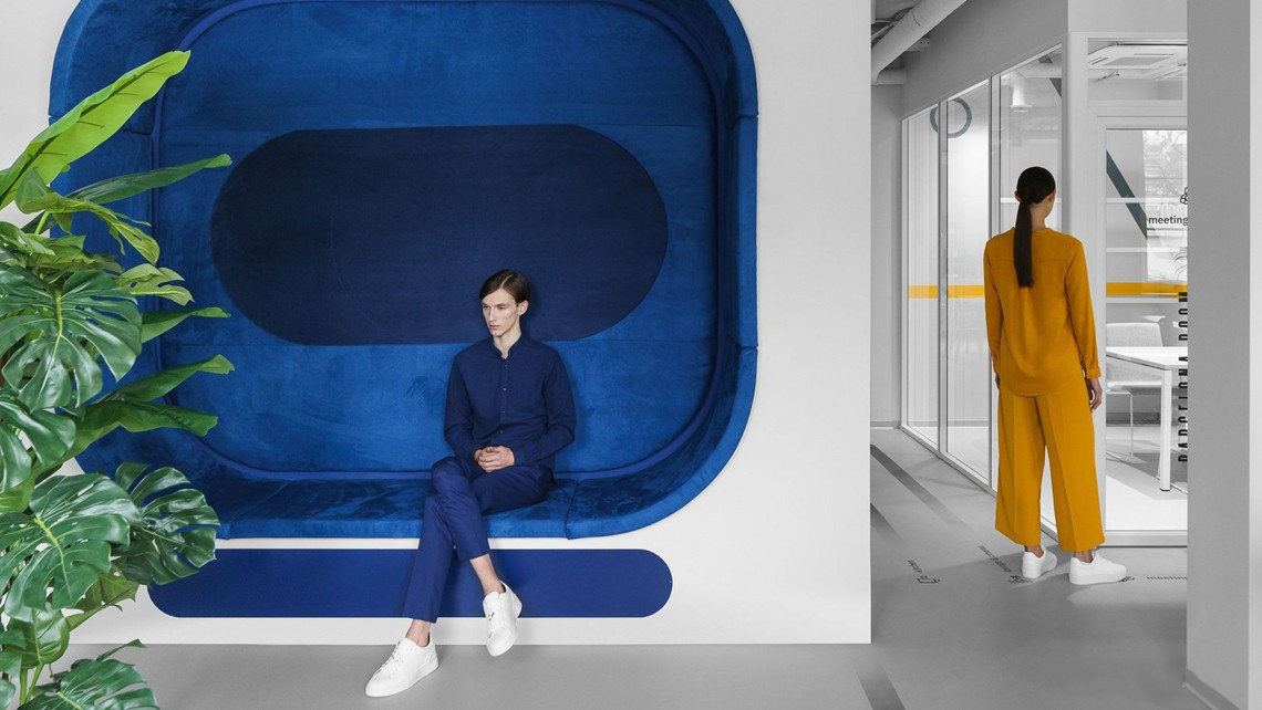 1000㎡硅谷撞色办公空间-21