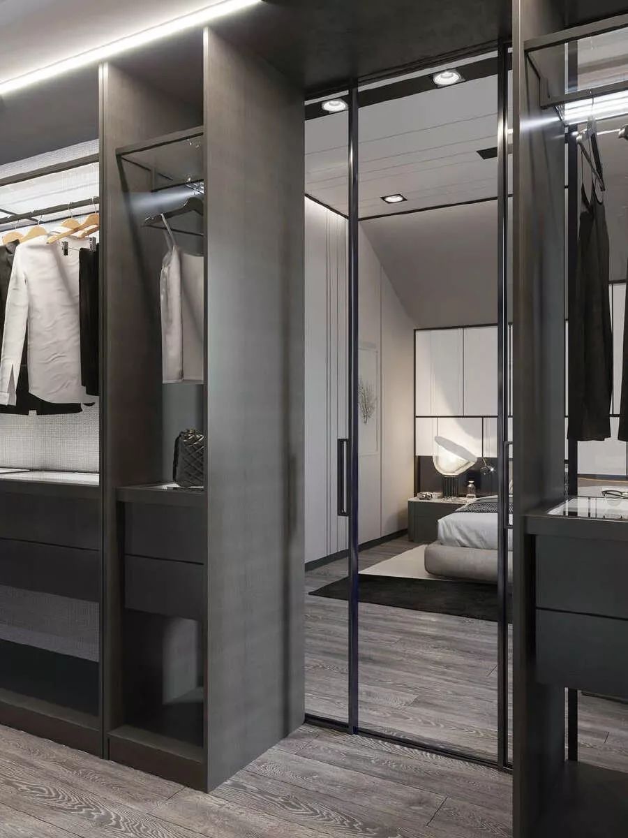 现代奢华住宅设计,精致多变、色泽温馨柔和-20