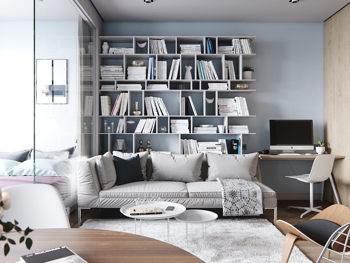 极简北欧风 | 50 平米小宅的舒适机能空间-4