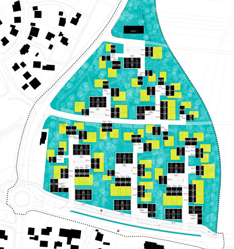‘Am langen Rain’城市开发项目丨德国-9