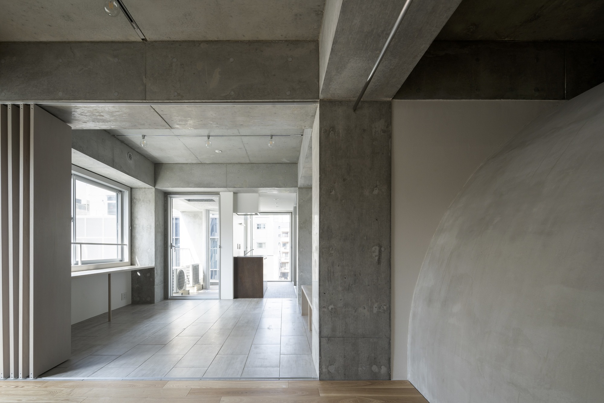 三日月坂公寓丨日本东京丨Hiroyuki Ito Architects-28