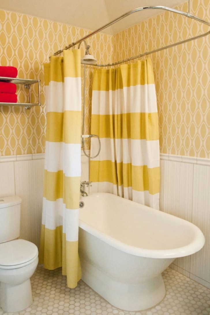 Remarkable Ways To Inspire With Striped Curtains-18