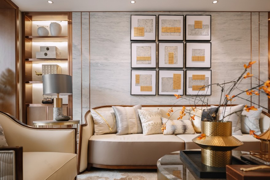 京能置业&天下川样板间丨中国银川丨北京上荷室内设计-19