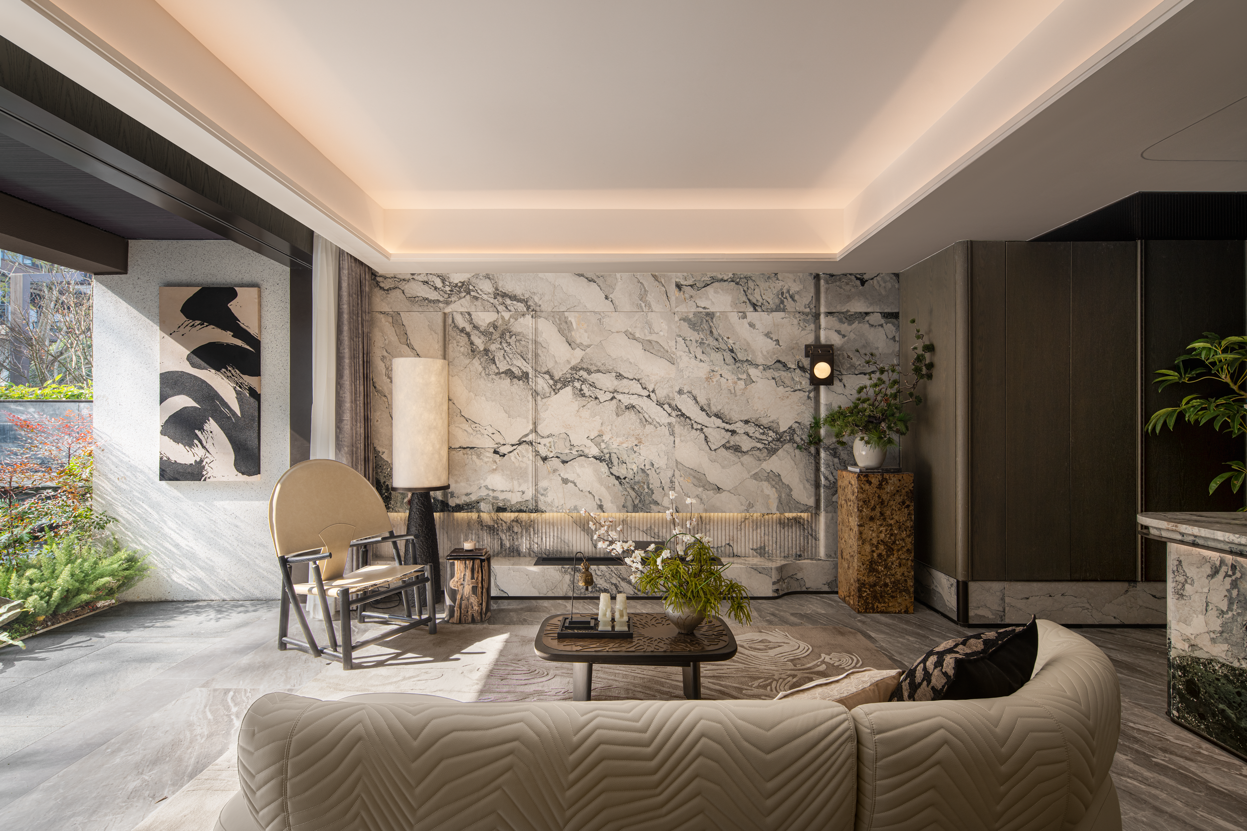 龙湖成都芳树晴川下叠样板间丨中国成都丨TRD尺道设计-2