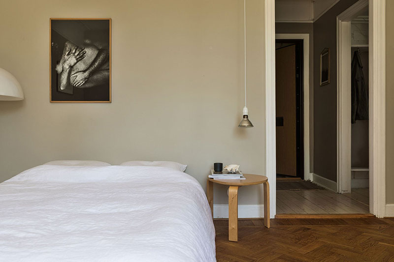 瑞典绿色乡村公寓 | 自然光与气的完美结合-12