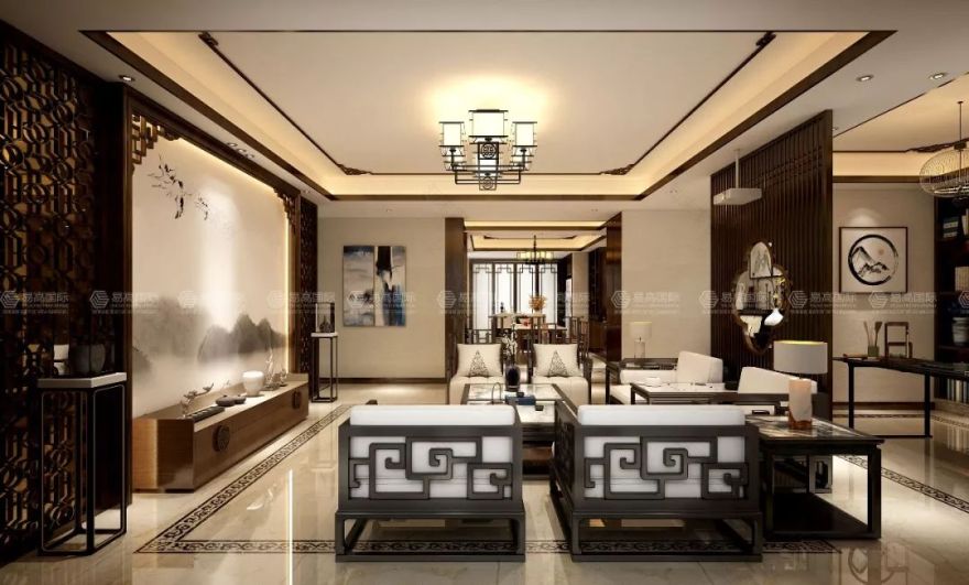 古香古色新中式,武登高设计师打造 220㎡诗意空间-39